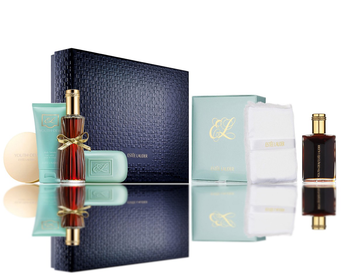 Estee Lauder Youth Dew Parfum,Gift Sets and Body Collection Each