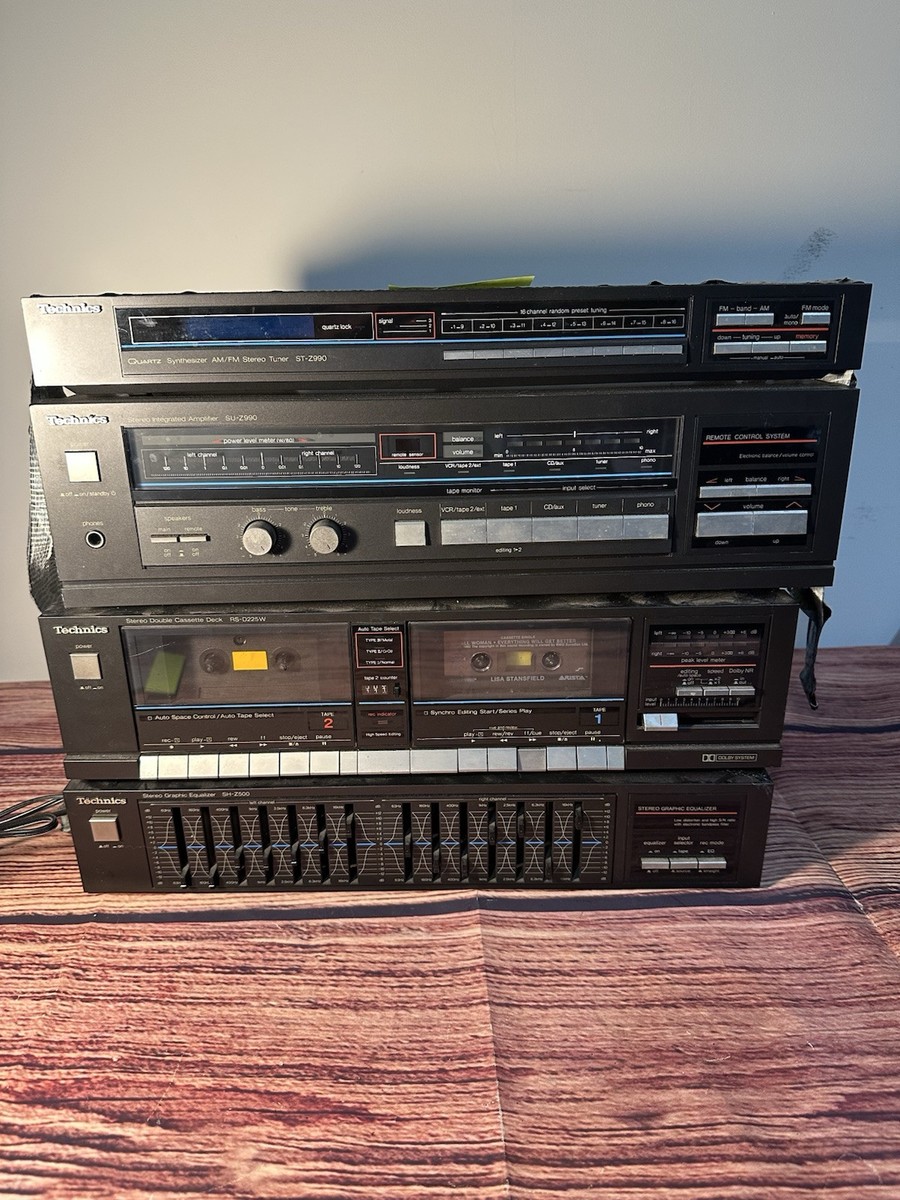 Technics SU-Z990 Integrated Amplifier & Stereo Tuner ST-Z990, RS