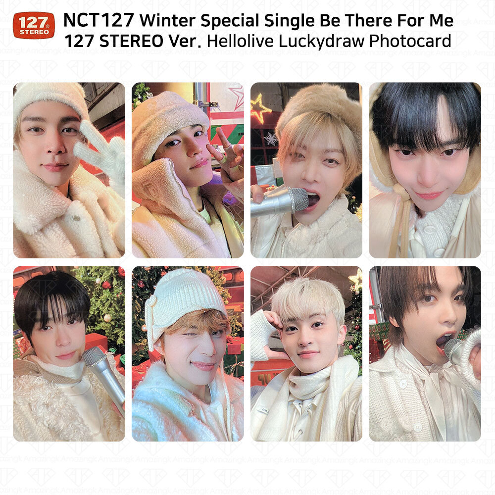 NCT 127 Winter Special Single Be There For Me Lucky Draw Photocard