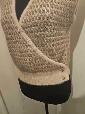 Brooks Brothers Women's Wool Alpaca Sweater Vest 80s Vintage