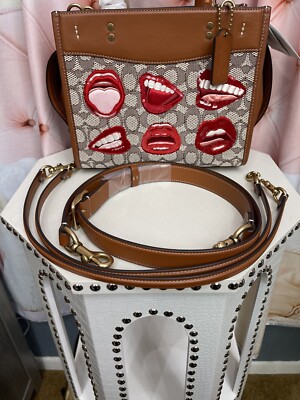 Coach Coach X Tom Wesselmann Rogue 25 In Signature Textile