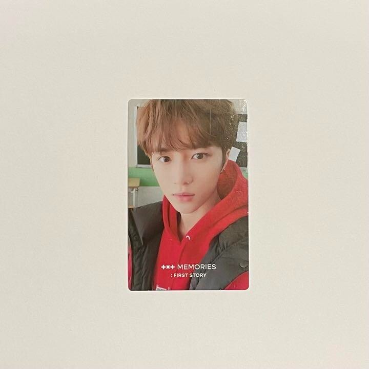 TXT MEMORIES FIRST STORY BEOMGYU Trading Card TOMORROW X TOGETHER