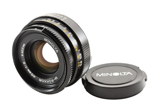 Excellent++】Minolta M Rokkor 40mm F2 Leica M For CL CLE From