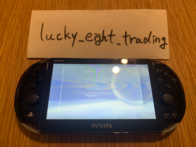 PS Vita Khaki Black PCH 2000 ZA16 Console only PSV Slim [H] | eBay