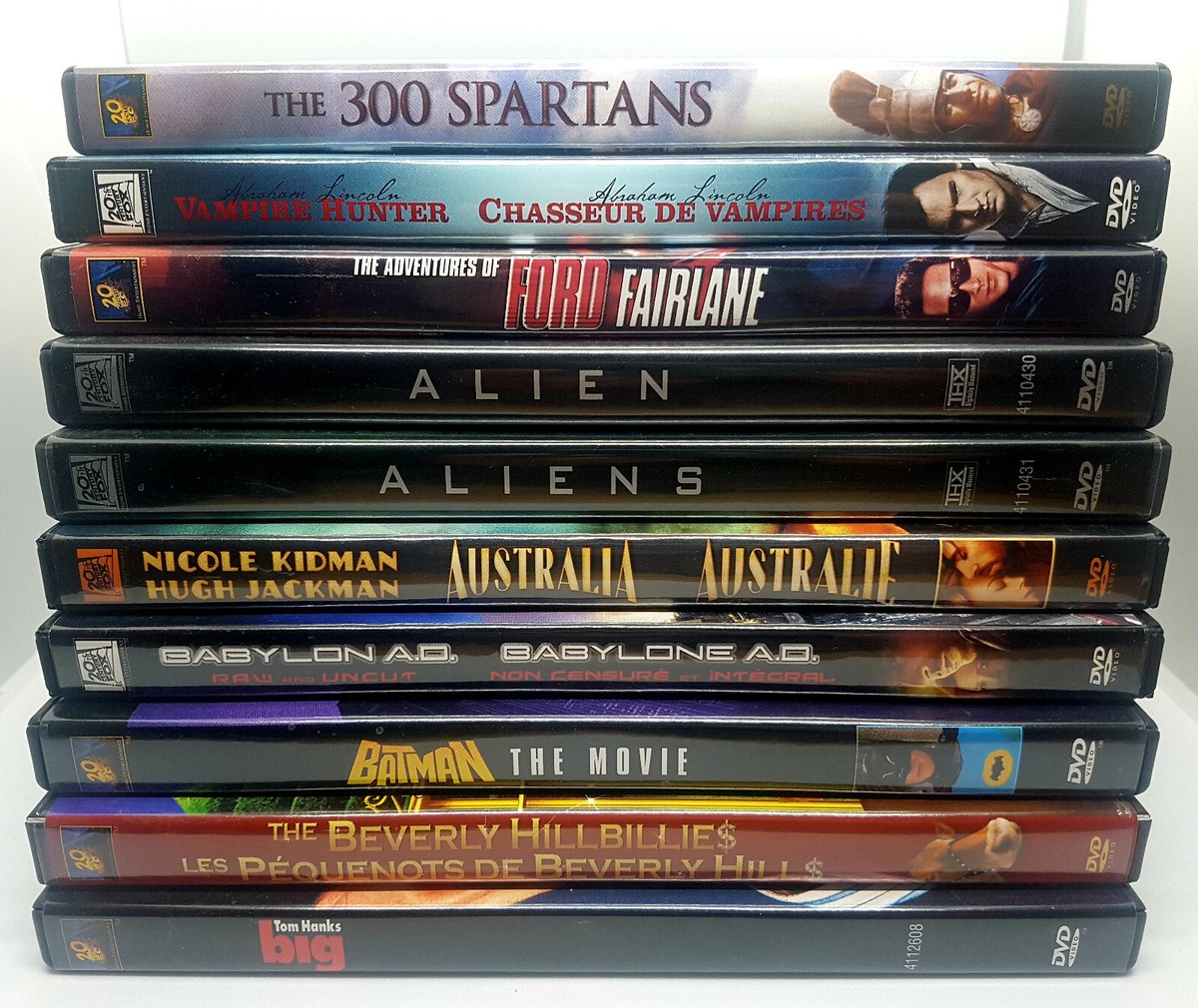 20TH CENTURY FOX MOVIES - ACTION/ADVENTURE, COMEDY, EPIC, FANTASY