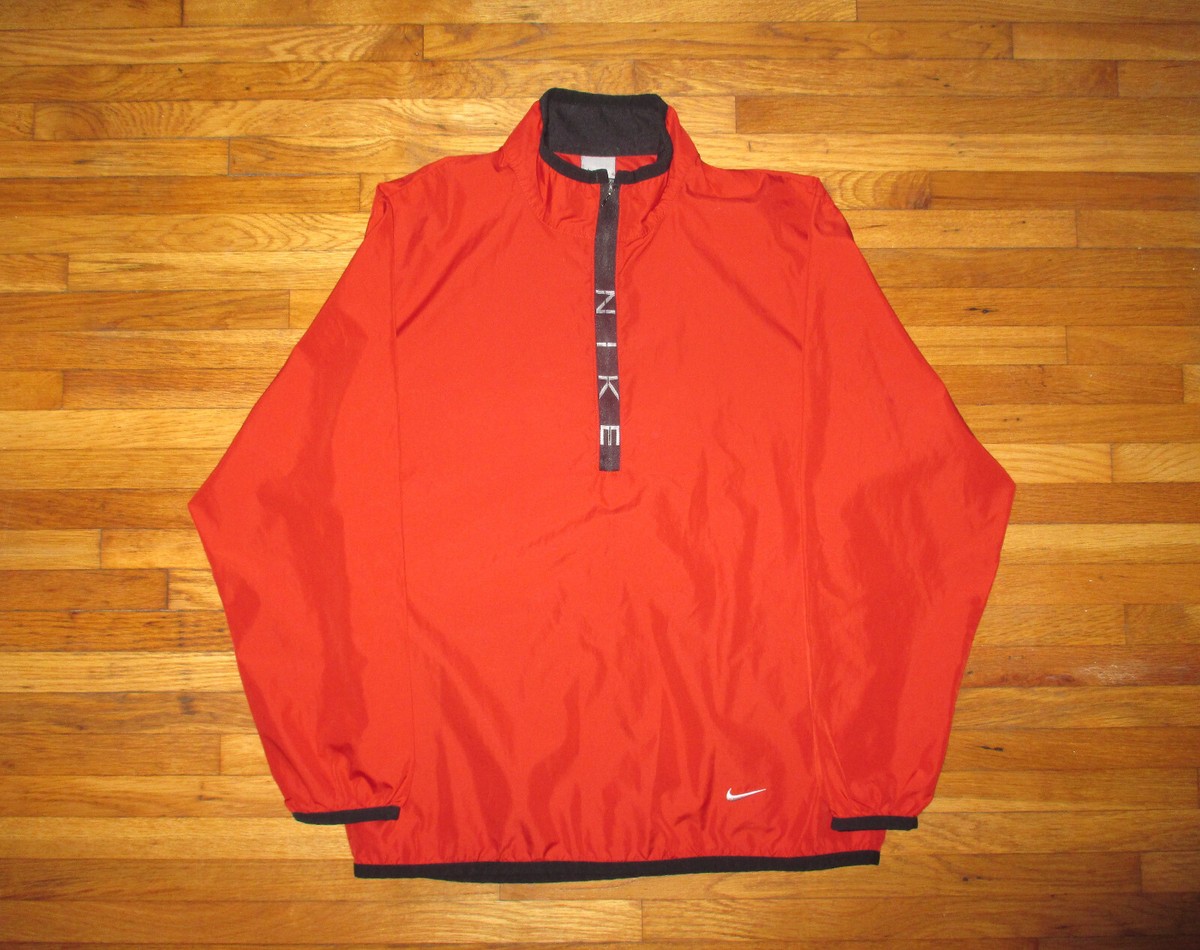 Rare Vintage 2000s Nike Tech Half Zip Windbreaker Jacket | eBay