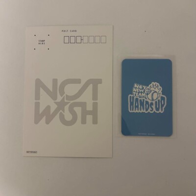 NCT WISH RIKU NEW TEAM Hands Up A ver. TRADING PHOTO CARD POST set