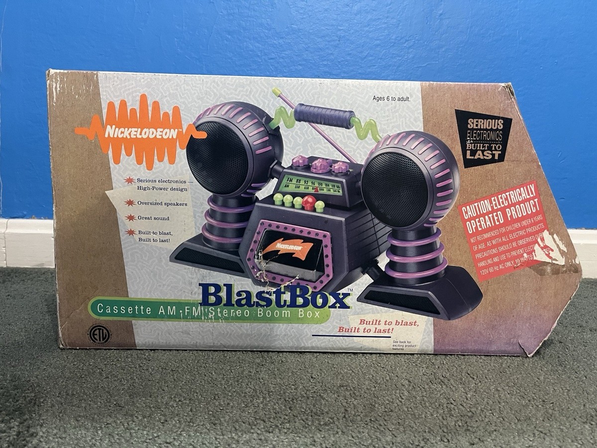 Nickelodeon N8000 Cassette Boombox for sale online | eBay