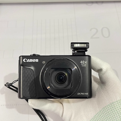 Canon PowerShot SX740 HS 20.3MP 4K 40x Optical Zoom Digital Camera