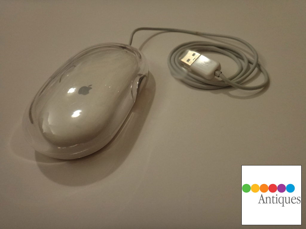 Apple Pro Mouse USB Clear White for iMac Power Mac G3 G4 M5769