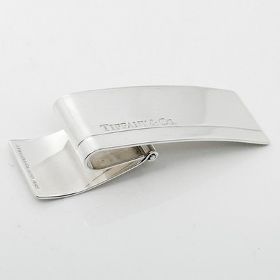 RARE Tiffany & Co Stripe Hinged Money Clip in Sterling Silver | eBay