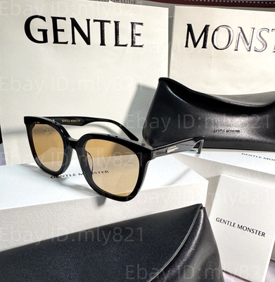 GentleMonster Sunglasses Lilit 01(BR) Black Frame Brown Lenses | eBay