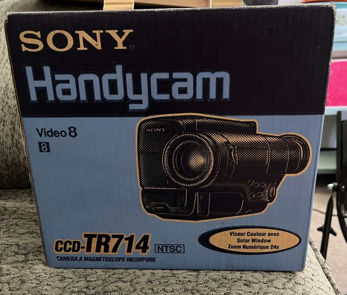 Sony Handycam CCD-TR714 8mm Video8 Vintage Camcorder Camera | eBay