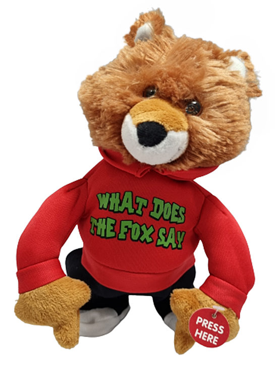 Singing Fox Animated Plush Toy What Does The FOX Say | eBay