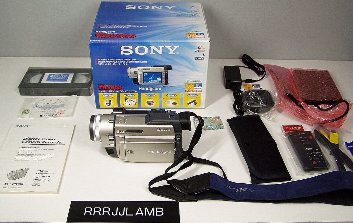 Sony Handycam DCR-TRV900 Mini DV Camcorder for sale online | eBay