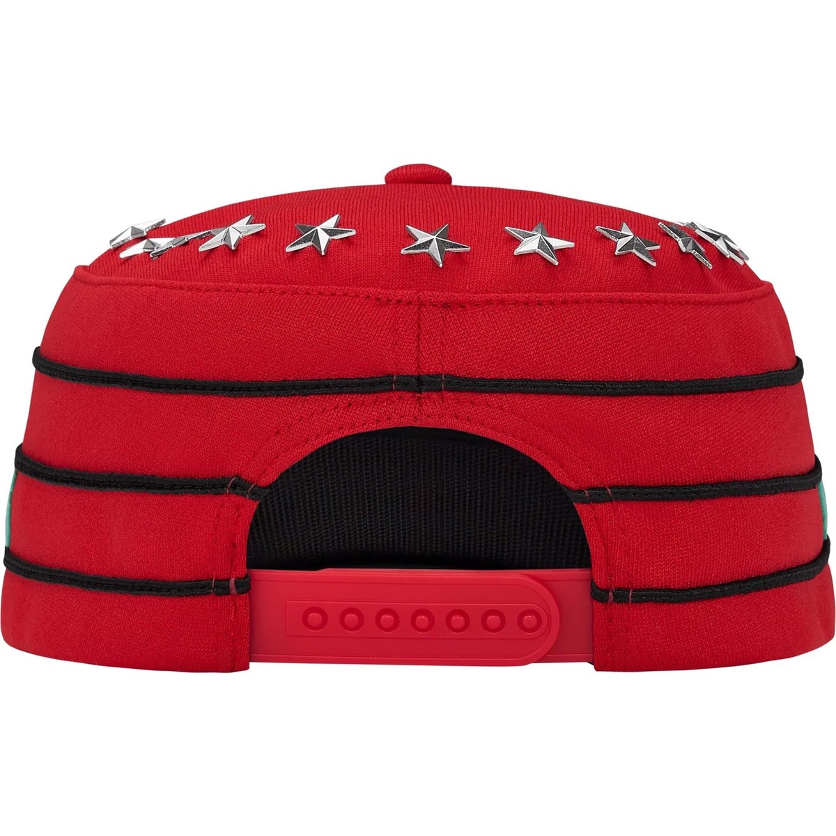 Supreme Stars Studded Pillbox Hat Red | eBay