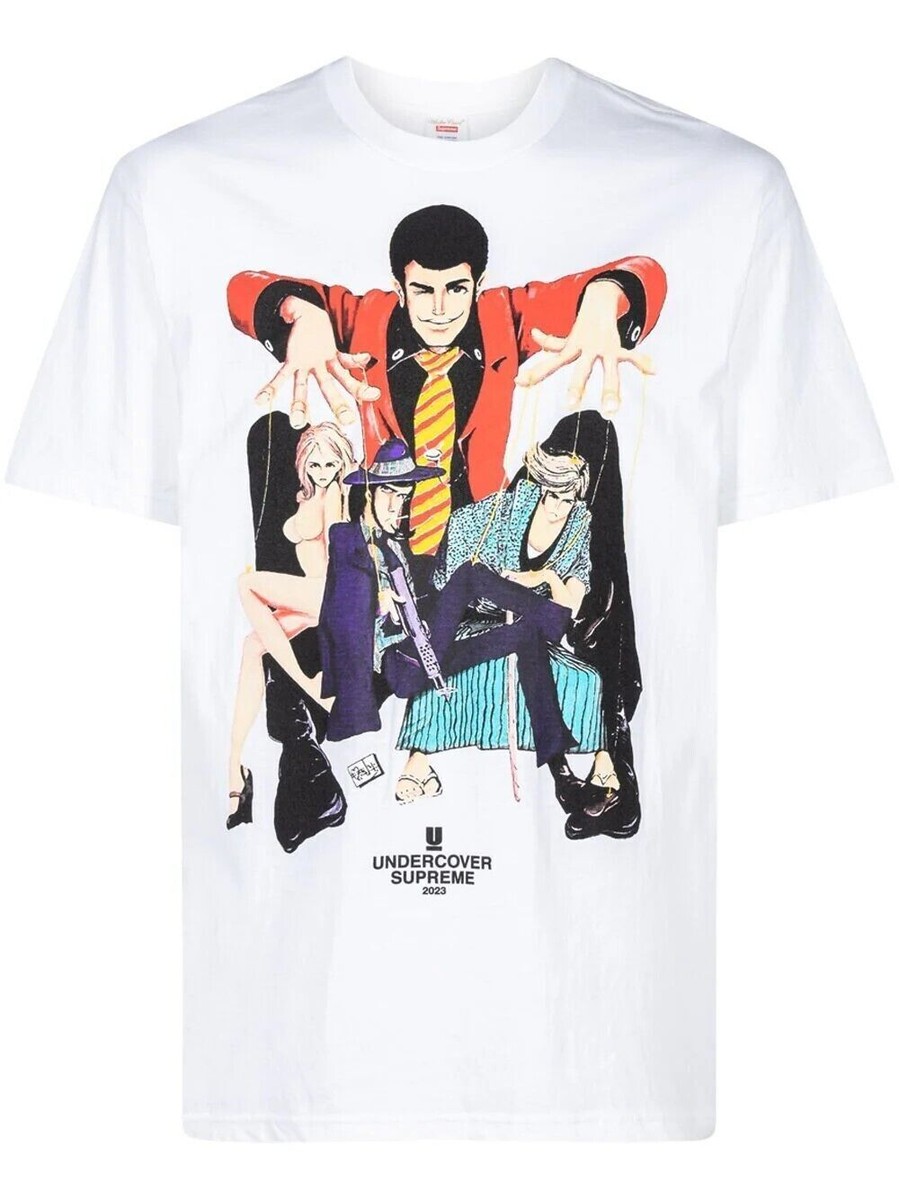 supreme undercover lupin tee - size xl - brand new - white | eBay