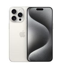Apple iPhone 15 Pro Max - 512 GB - White Titanium (Unlocked) for