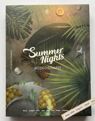 TWICE Summer Nights Monograph Photobook Photo book + Photocard
