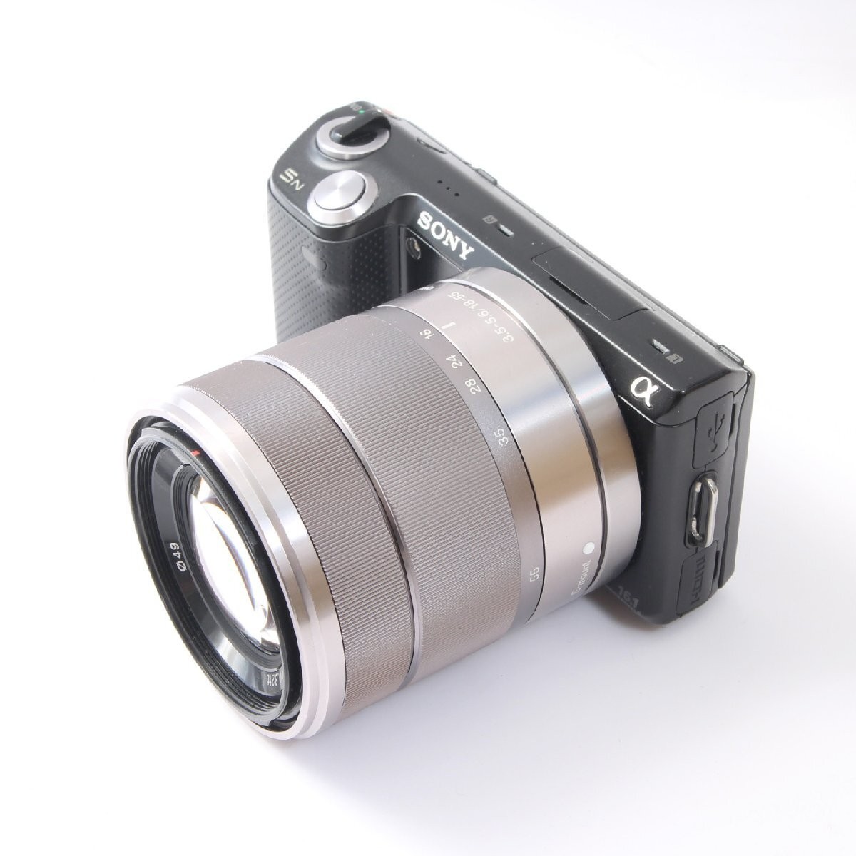 Sony Alpha NEX-5N 16.1MP Digital Camera Black Kit w/ 18-55mm Lens