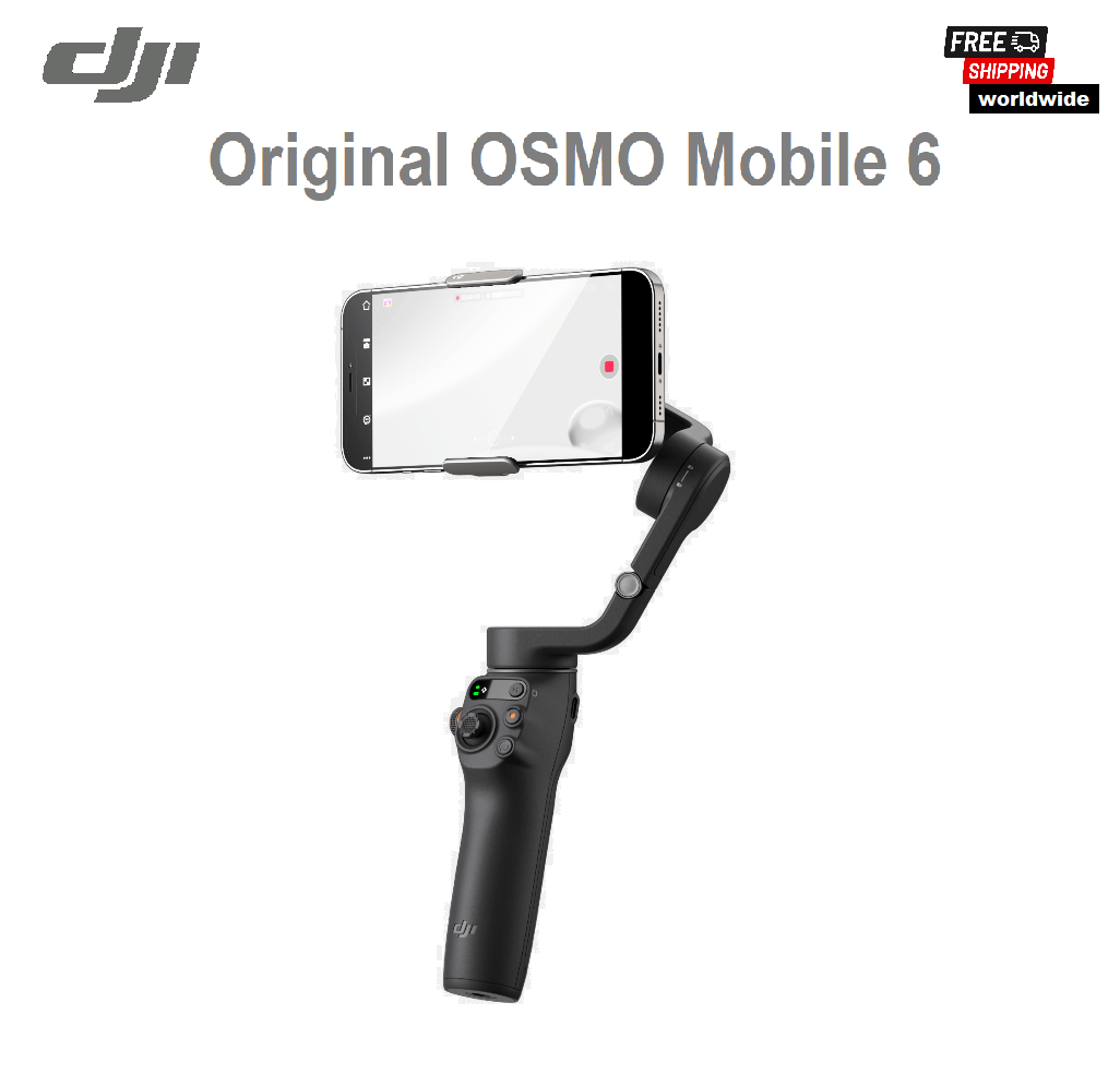 DJI OSMO Mobile 6 3-Axis Foldable Stabilizer Gimbal selfie for