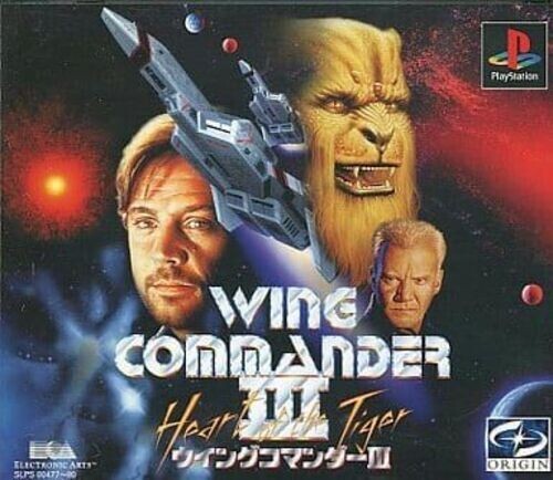 PS1 WING COMMANDER III 3 Playstation 1 Japanese Game Soft Tested