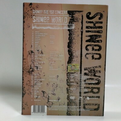 DVD SHINee World The First Concert in Seoul LIVE Korea Press 2DVD