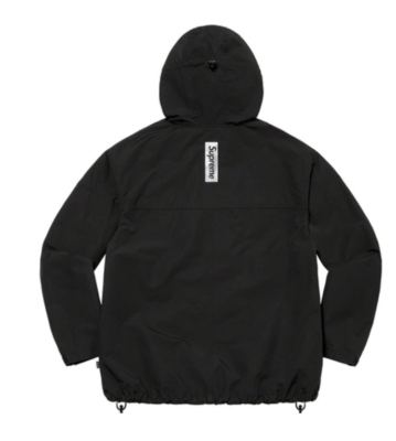 Supreme Full Zip Facemask Jacket Black Size Medium [brand new w