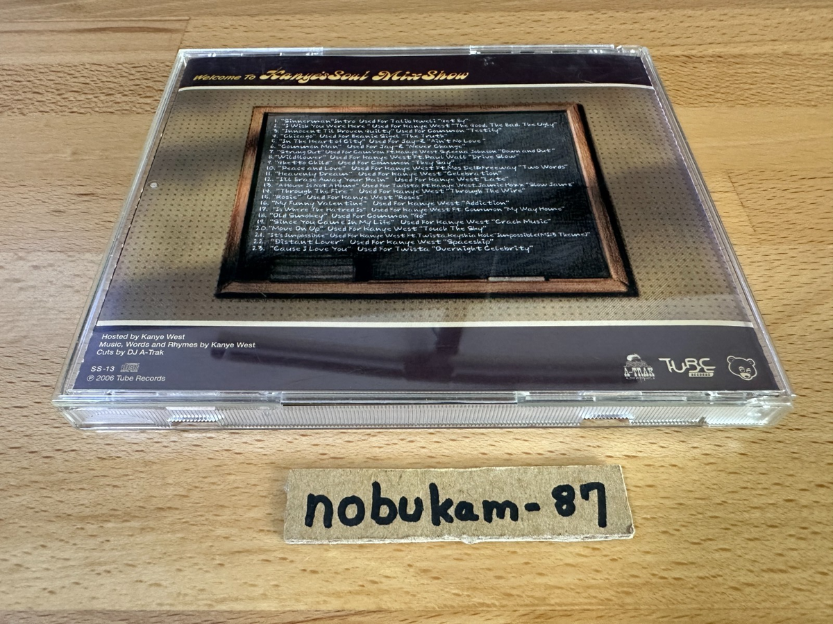 Kanye West & DJ A-Trak Welcome To Kanye's Soul Mix Show Rare CD