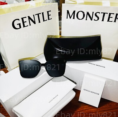 Gentlemonster New Her T1 Unisex Sunglasses Oversized Brown Frame