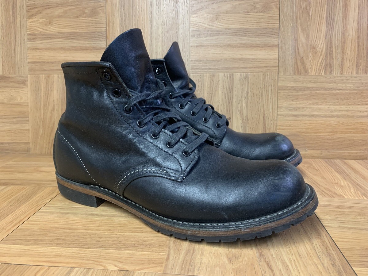 RARE🔥 Red Wing 9014 Beckman Black Featherstone Leather Boot 9D