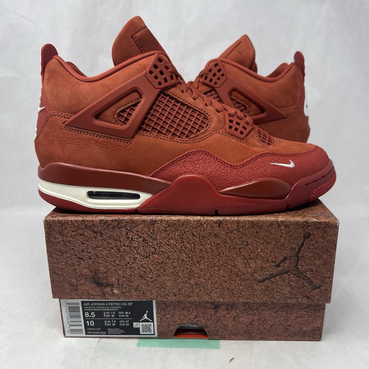 Jordan 4 Retro SP Brick By Brick Size 8.5 HF4340 800 | eBay