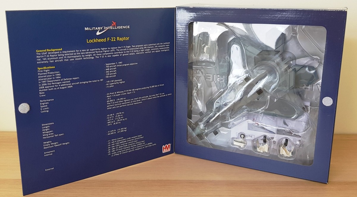 Hobby Master 1/72 HA2820 F-22A Raptor USAF 325th FW, The Pride of