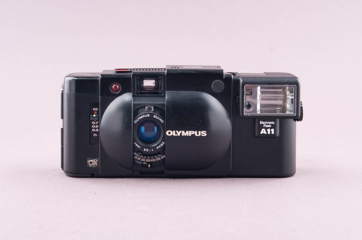 Olympus XA 4 Macro with flash A11 35mm Rangefinder Film Camera | eBay