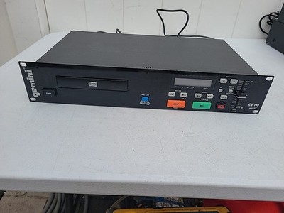 Gemini CD-110 Professional Single Rack-Mountable DJ CD Player