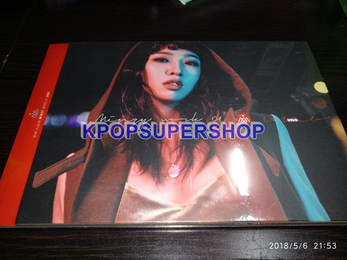 Gong Minzy 1st Mini Album Minzy Work 01 Uno 2NE1 CD Photobook New