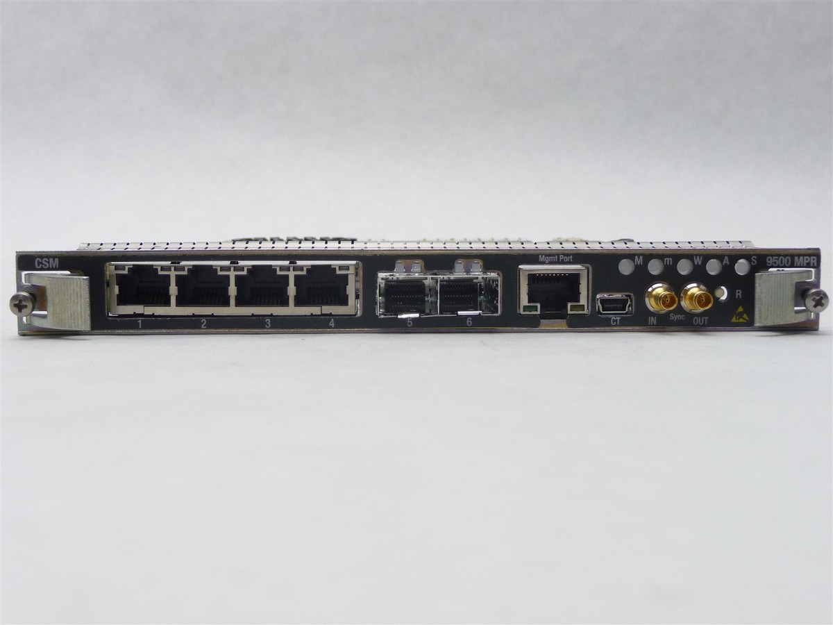 ALCATEL-LUCENT 9500 MPR MSS-8 MSS-4 CSM CORE CONTROL MANAGEMENT