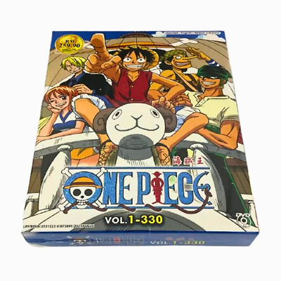 ONE PIECE ANIME DVD SERIES LOOSE SET (EPISODE 1-330) ENGLISH DUB