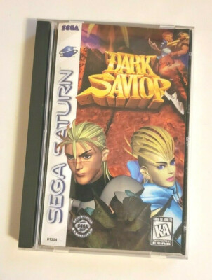 Dark Savior (Sega Saturn, 1996) Complete CIB w/ REG CARD NICE