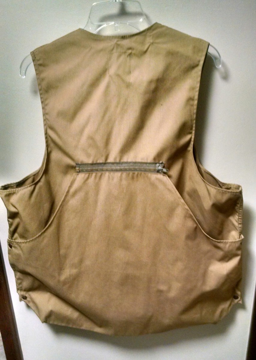 Vintage Duxbak Heavy Canvas Hunting Vest men's large | eBay