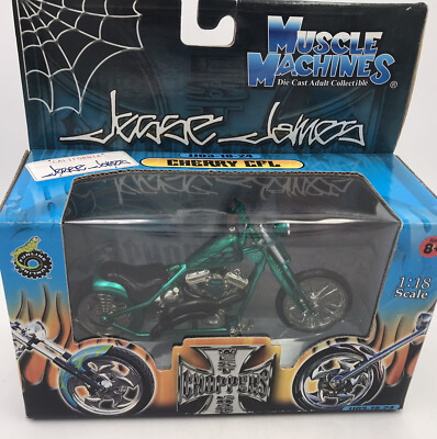 Jesse James Cherry CFL JJ03-18-24 Motorcycle Green West Coast