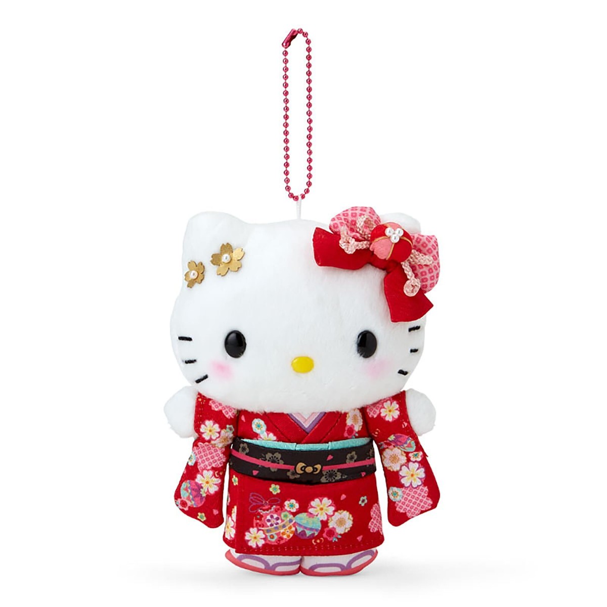 NEW Sanrio Kimono Hello Kitty Plush Keychain Holder JAPAN | eBay