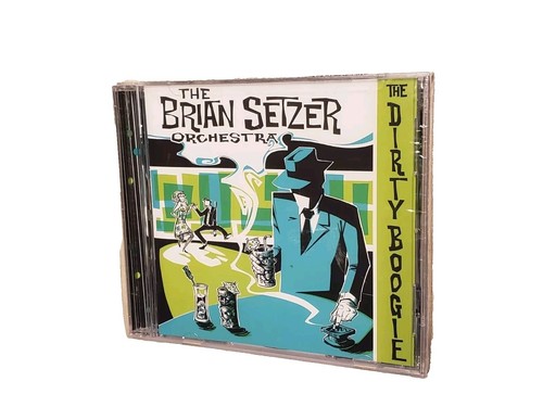 The Brian Setzer Orchestra The Dirty Boogie Music CD Interscope