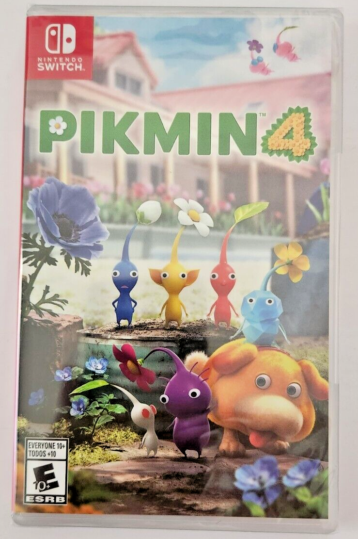Pikmin 1+2 & 4 Nintendo Switch New Game Bundle (2023 Strategy