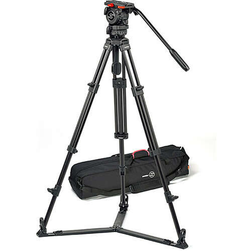 Sachtler Tripod System with FSB 4 Fluid Head Aluminum Legs