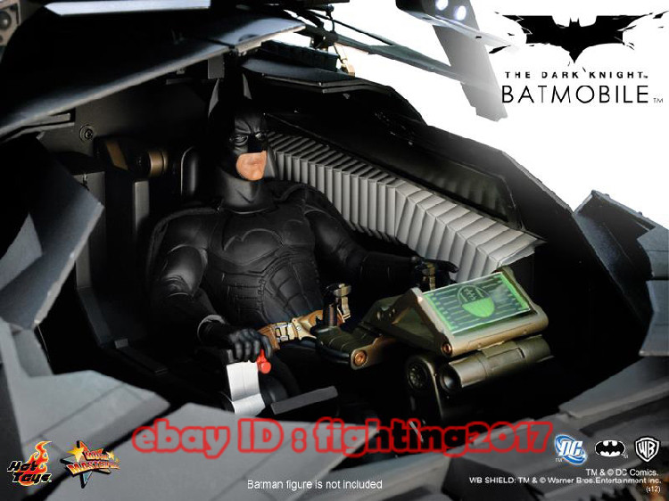 Hot Toys 1/6 Batman The Dark Knight TDK Batmobile Tumbler MMS69