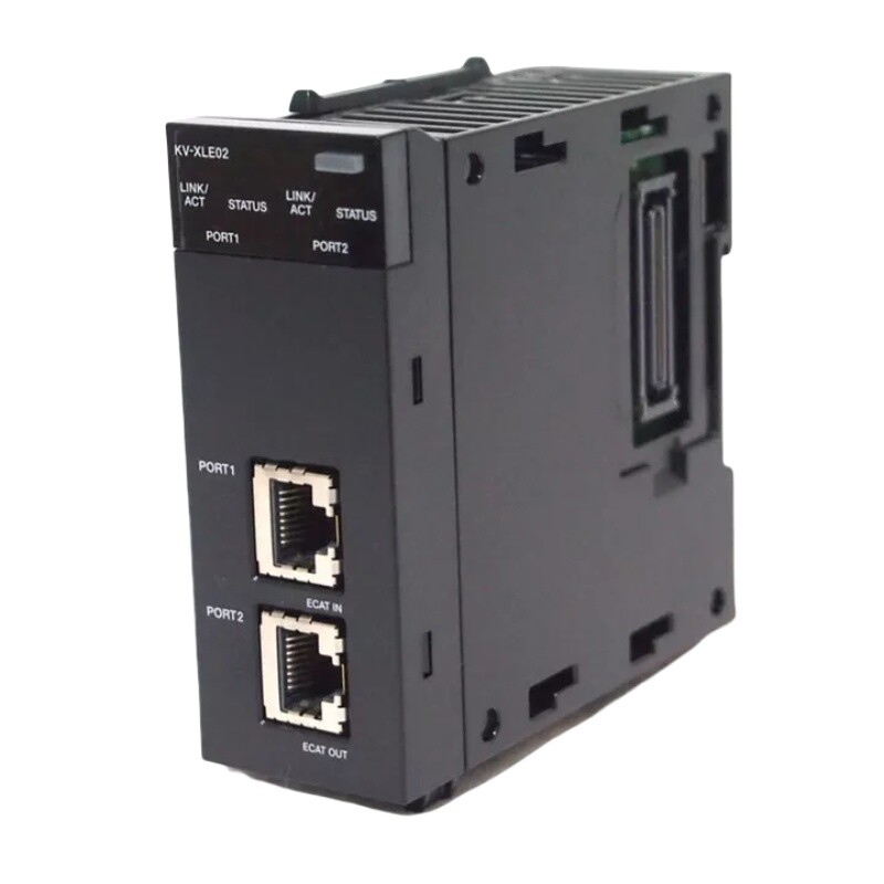 1PC Keyence KV-XLE02 Ethernet Unit 2 Port PLC KVXLE02 Brand new