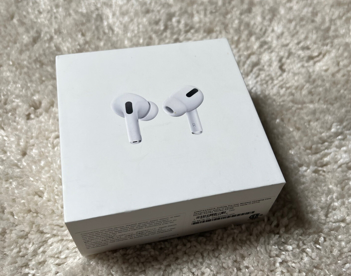 Authentic Apple AirPods Pro BOX ONLY / with usb-c Charge Cable