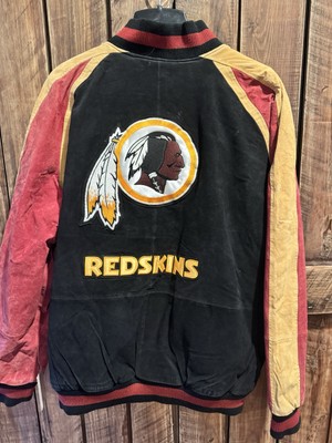 Vintage NFL Washington Redskins Leather Jacket Size XXL Brand New