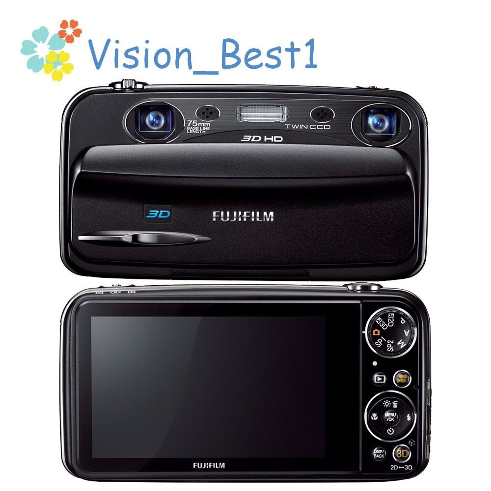 Fujifilm FinePix Real 3D W3 Digital Camera 10MP 3X Optical Zoom